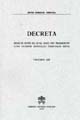 Decreta. Selecta inter ea quae anno 1995 prodierunt cura eiusdem Apostolici Tribunalis edita. Vol. 13