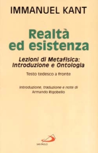 Realtà ed esistenza. Lezioni di metafisica: introduzione e ontologia