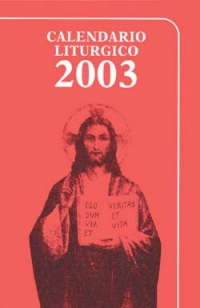 Calendario liturgico 2003