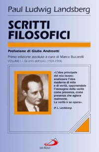 Scritti filosofici. Vol. 1: Gli anni dell'esilio (1934-1944)