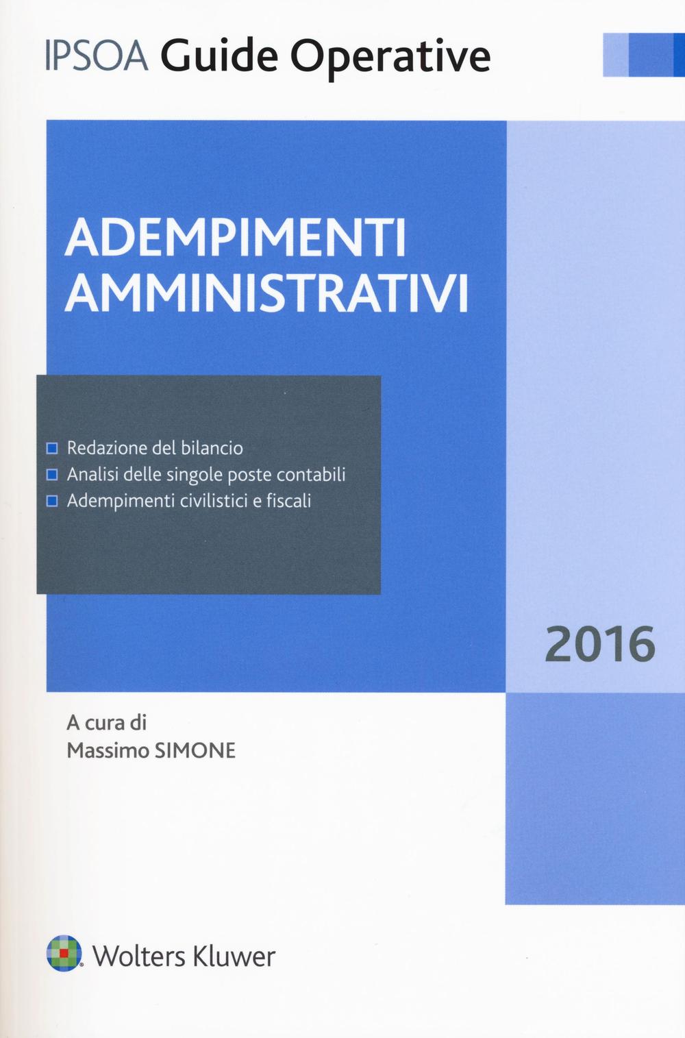 Adempimenti amministrativi