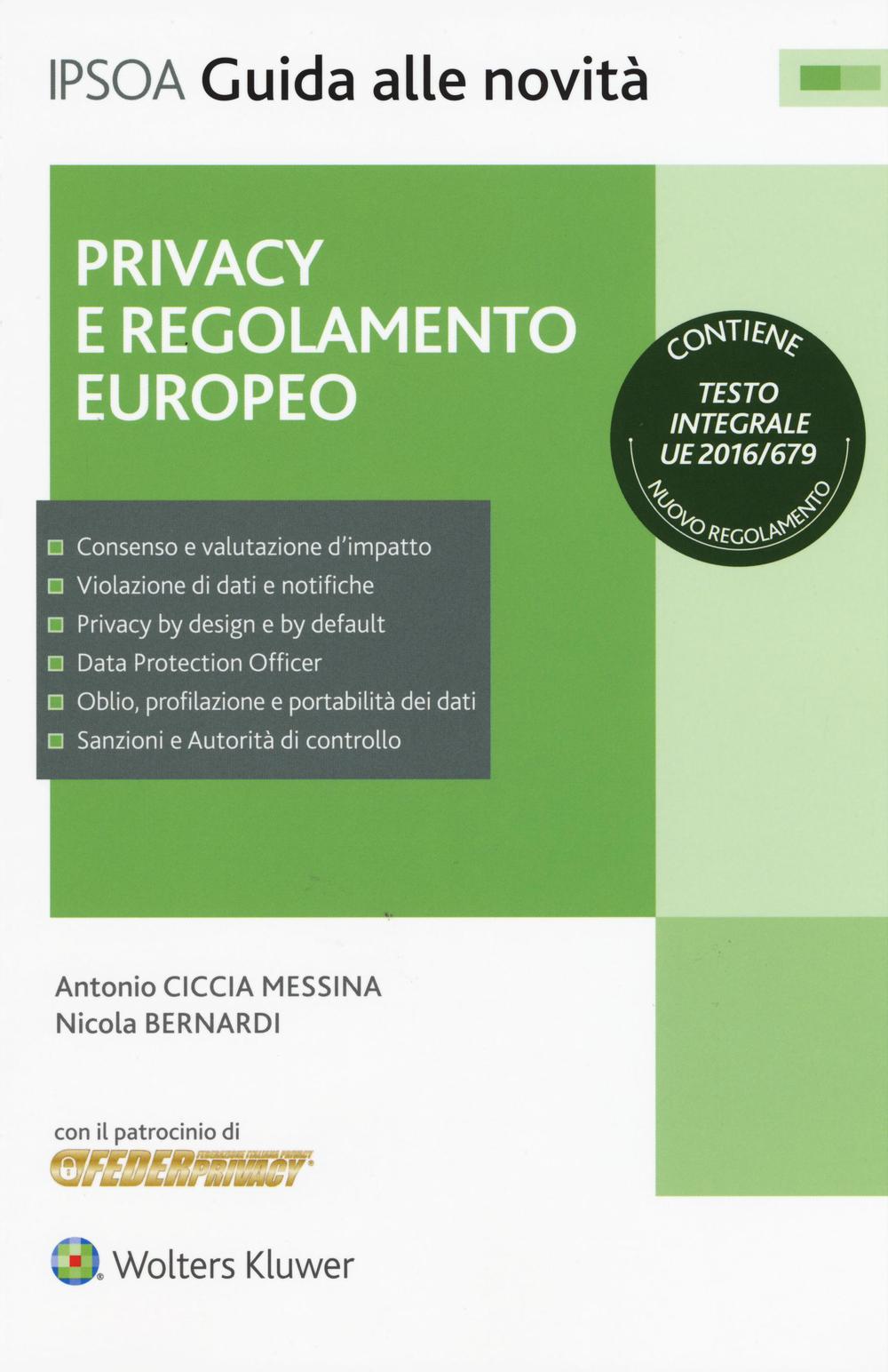 Privacy e regolamento europeo