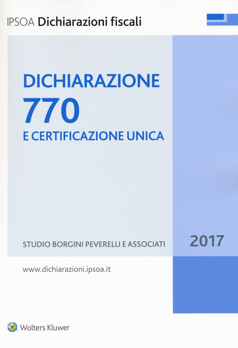 Dichiarazione 770 e certificazione unica