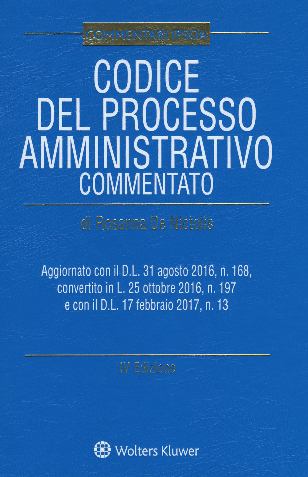 Codice del processo amministrativo commentato