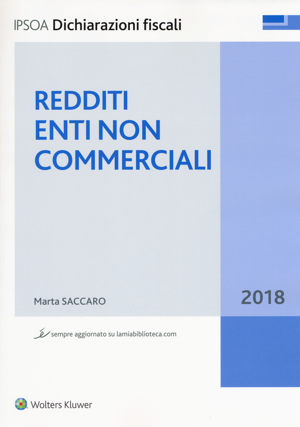 Redditi 2018. Enti non commerciali