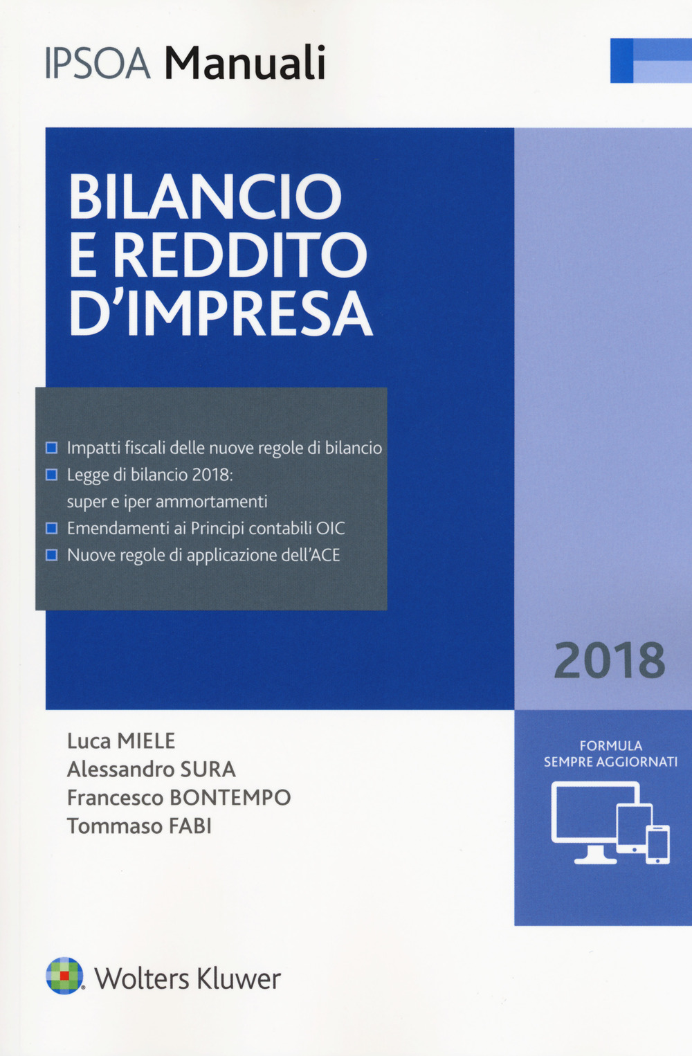 Bilancio e reddito d'impresa