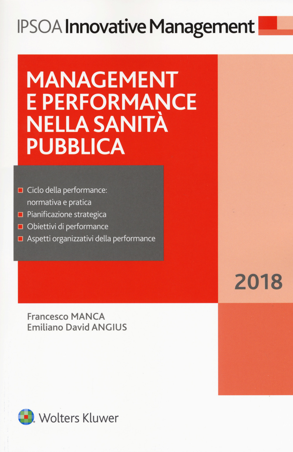 Management e performance nella sanità pubblica 2018