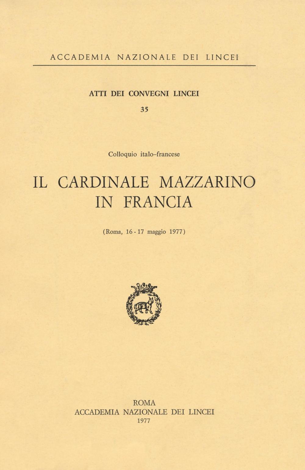 Il cardinale Mazzarino in Francia