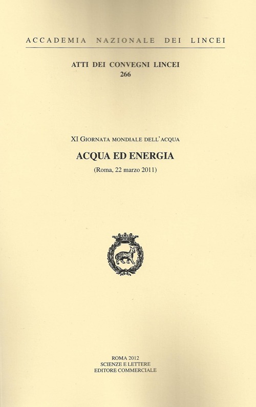 Acqua ed energia