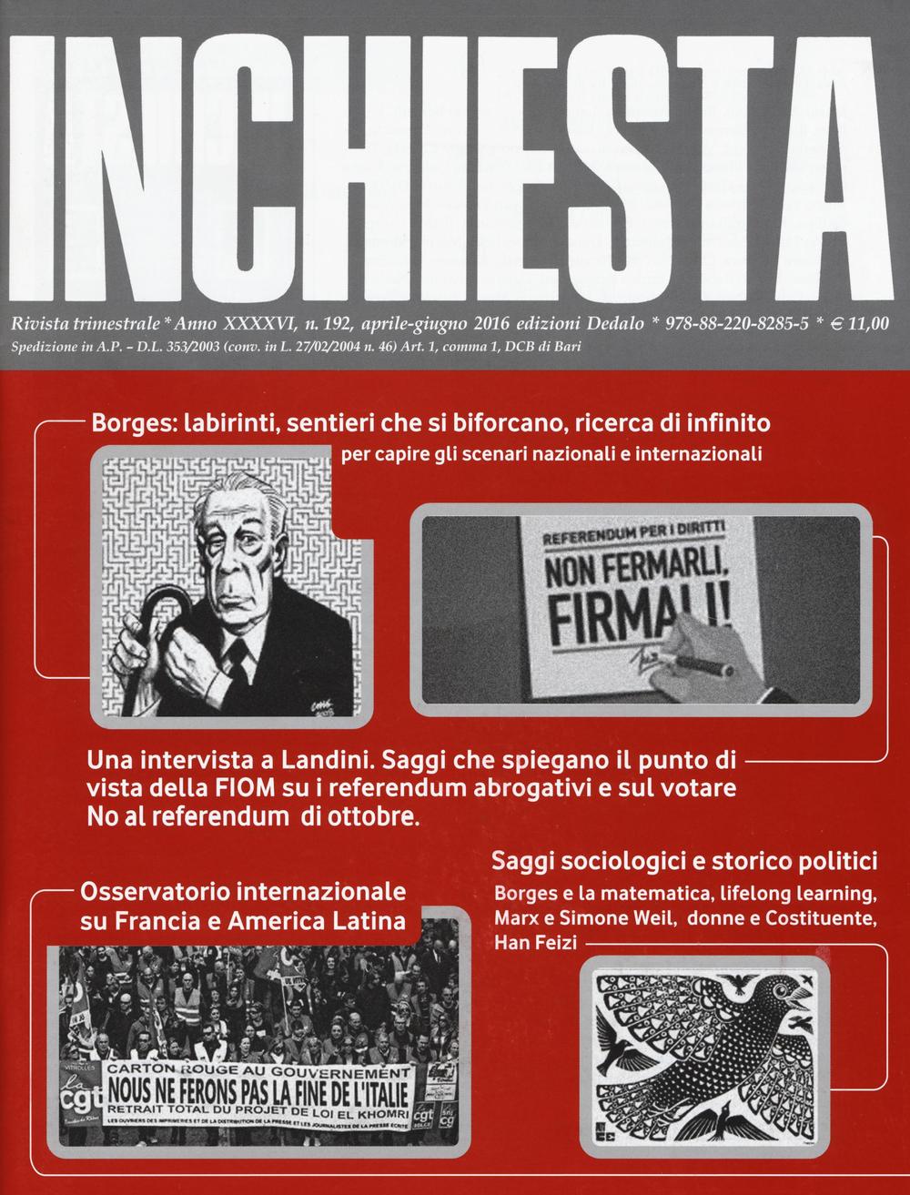 Inchiesta. Vol. 192