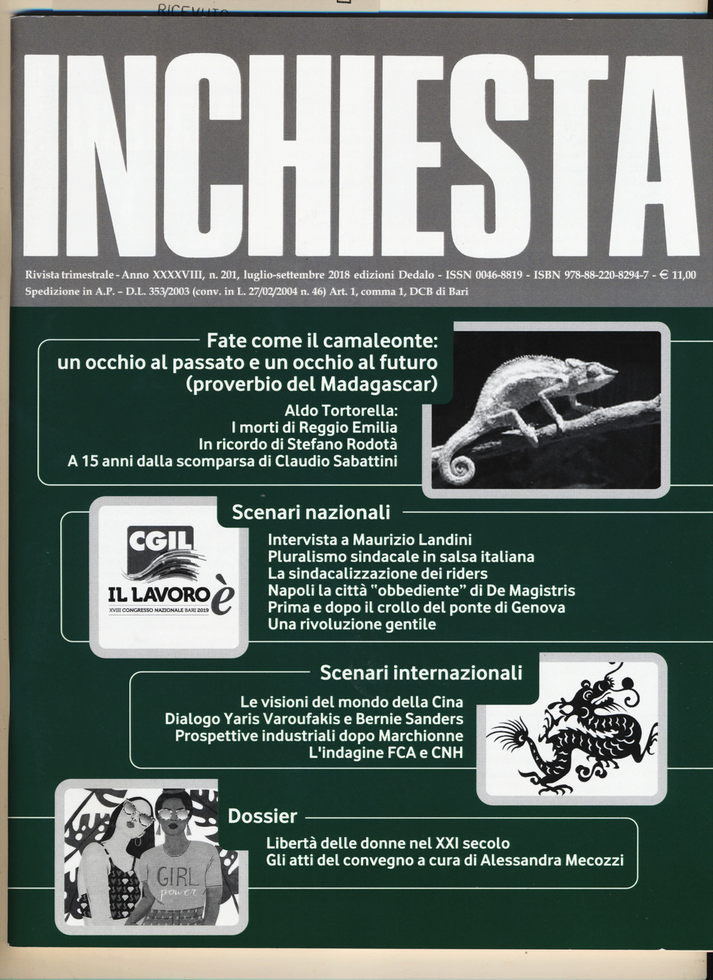 Inchiesta. Vol. 201