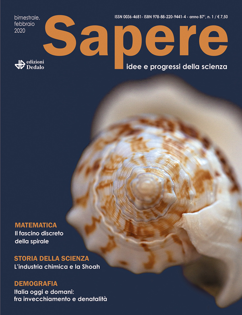 Sapere. Idee e progressi della scienza. Vol. 1