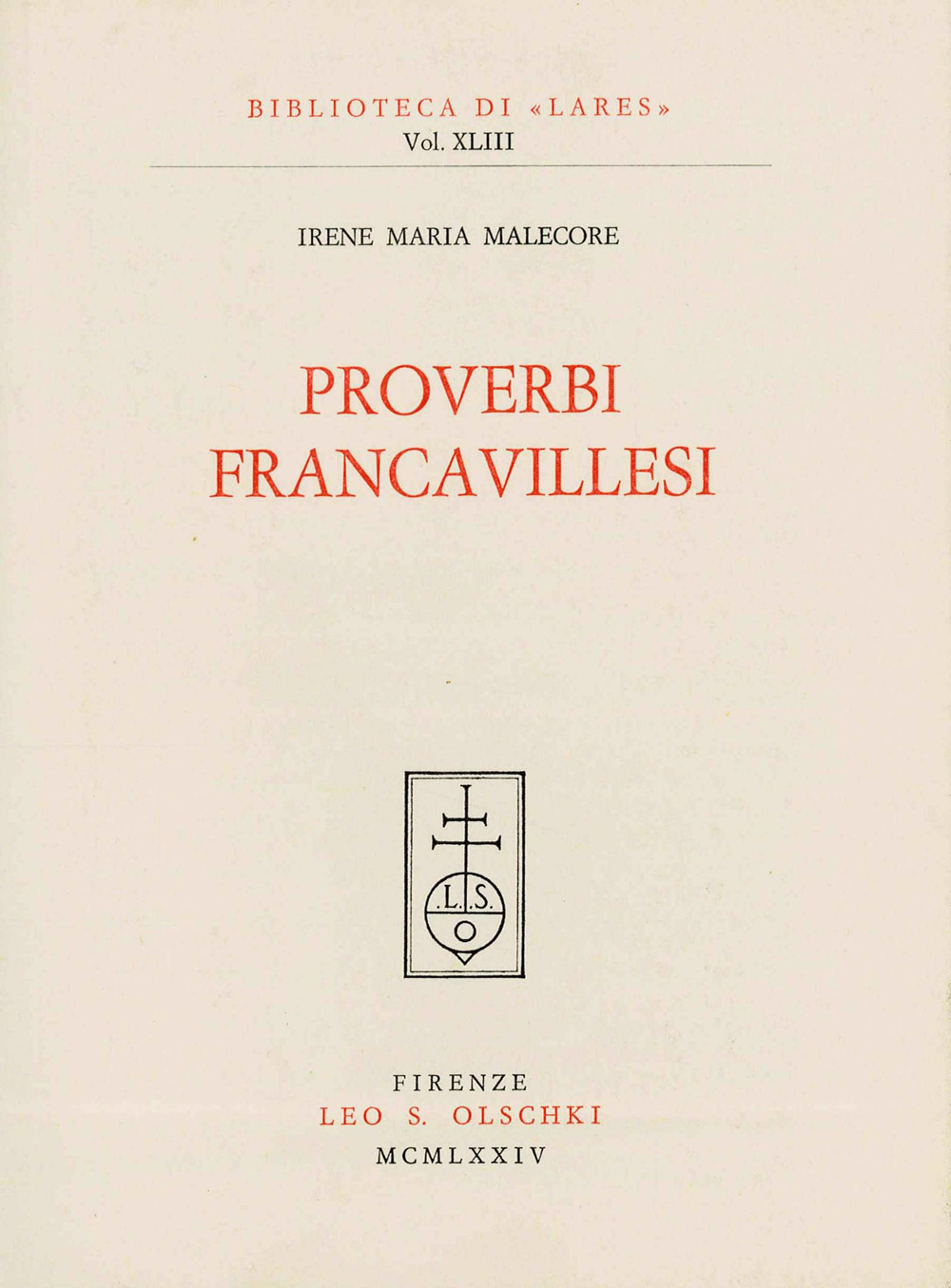 Proverbi francavillesi