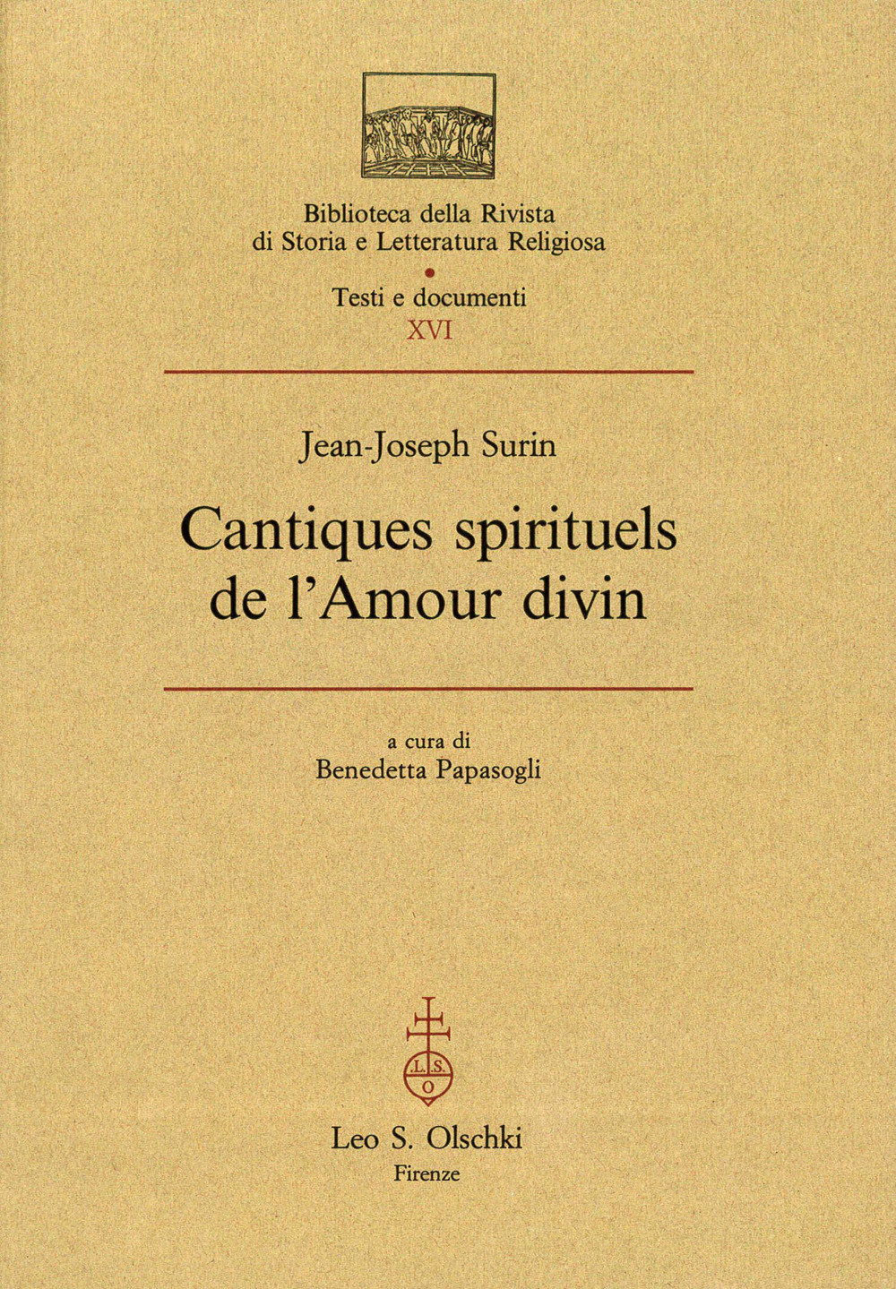 Cantiques spirituels de l'amour divin