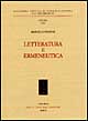 Letteratura e ermeneutica