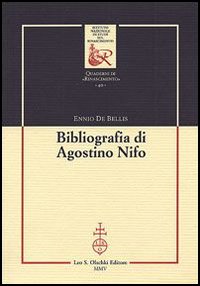 Bibliografia di Agostino Nifo