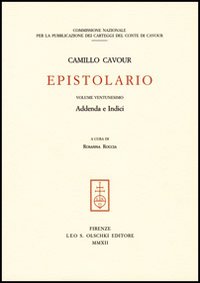 Epistolario. Vol. 21: Addenda e indici generali