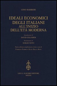 Ideali economici degli italiani all'inizio dell'età moderna