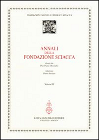 Annali della Fondazione Sciacca. Vol. 3