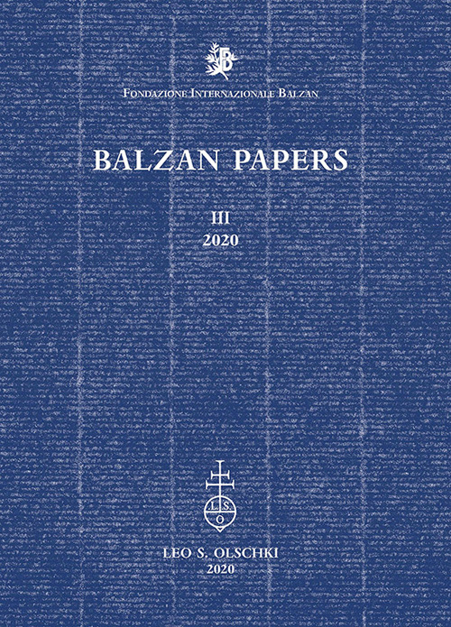 Balzan Papers. Vol. 3