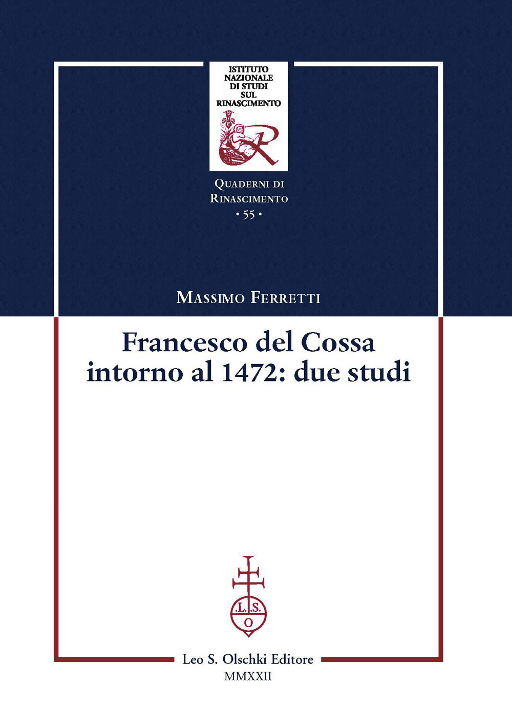 Francesco Del Cossa intorno al 1472: due studi