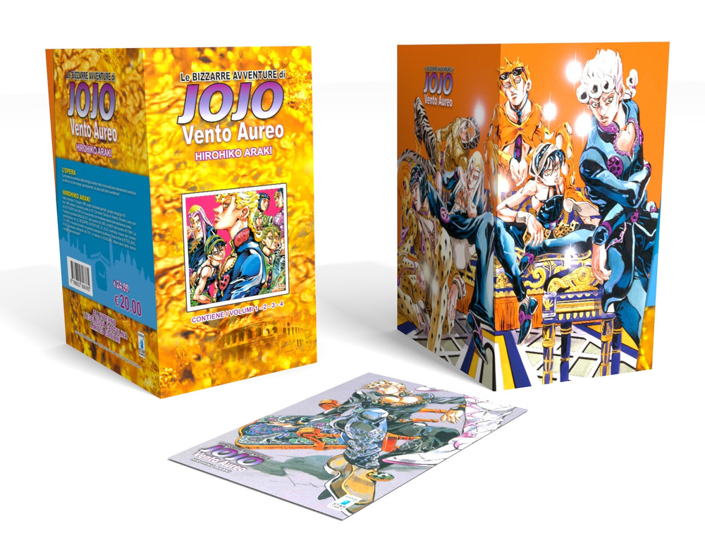 Vento aureo. Le bizzarre avventure di Jojo. Vol. 1-4