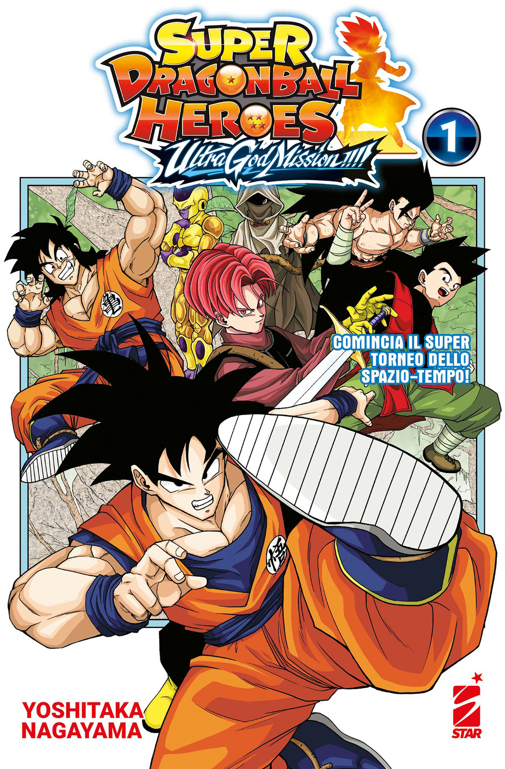 Ultra god mission!!!! Super dragon ball heroes. Vol. 1