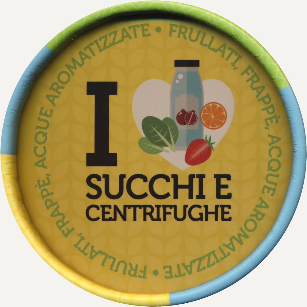 I love succhi e centrifughe. Frullati, frappè, acque aromatizzate