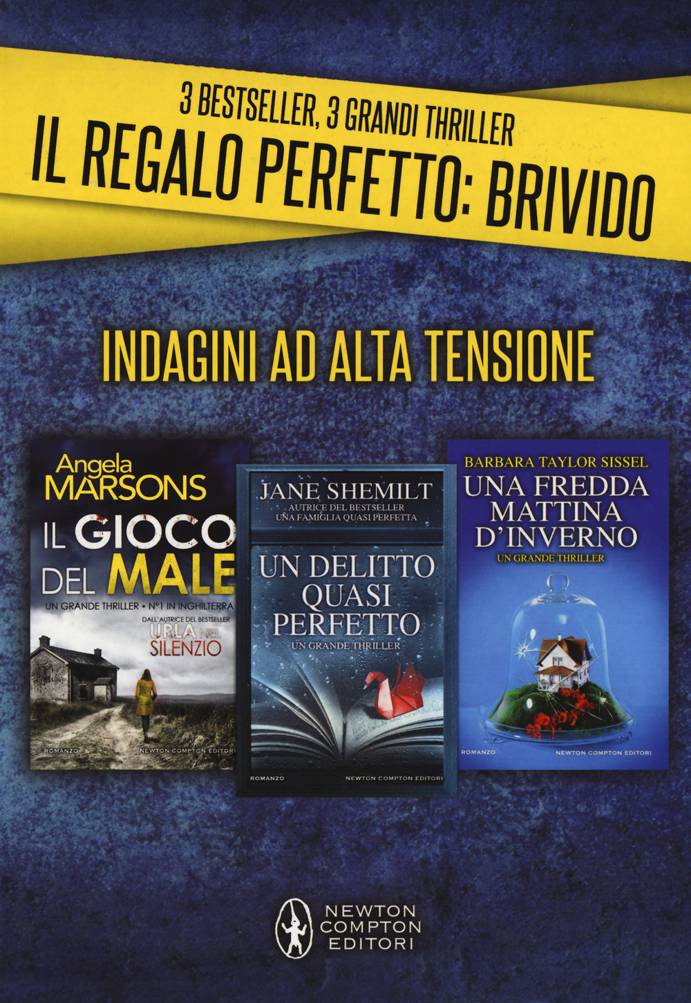 3 bestseller 3 grandi thriller: Il gioco del male-Un delitto quasi perfetto-Una fredda mattina d'inverno