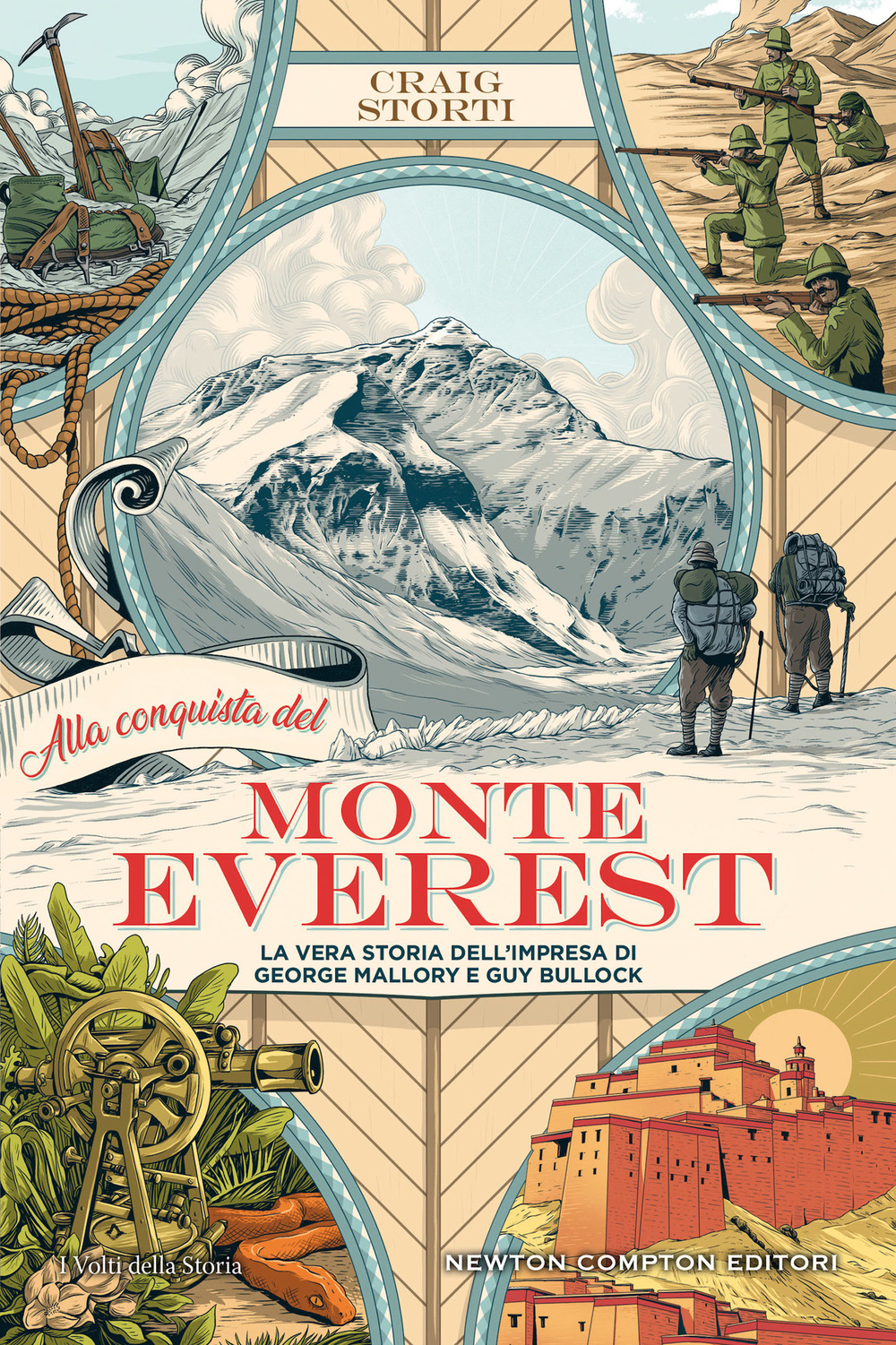 Alla conquista del Monte Everest. La vera storia dell’impresa di George Mallory e Guy Bullock