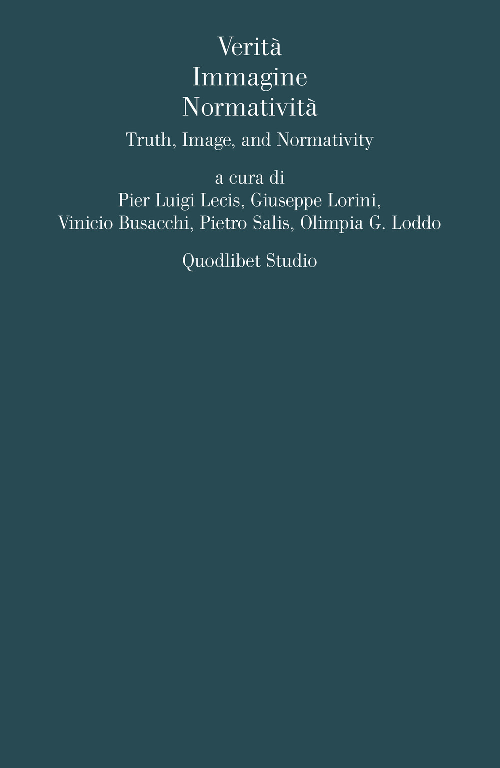 Verità, immagine, normativita