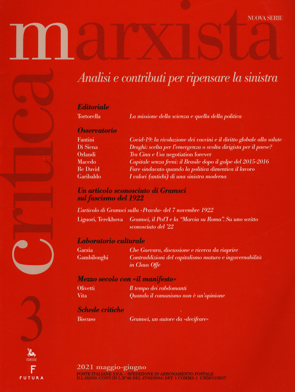 Critica marxista. Vol. 3