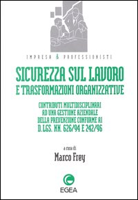 Sicurezza sul lavoro e trasformazioni organizzative. Contributi multidisciplinari ad una gestione aziendale della prevenzione conforme ai DL 626/94 e 242/96