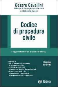 Codice di procedura civile e leggi complementari alla tutela dell'impresa