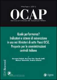 OCAP. Osservatorio sul cambiamento delle amministrazioni pubbliche. Vol. 2