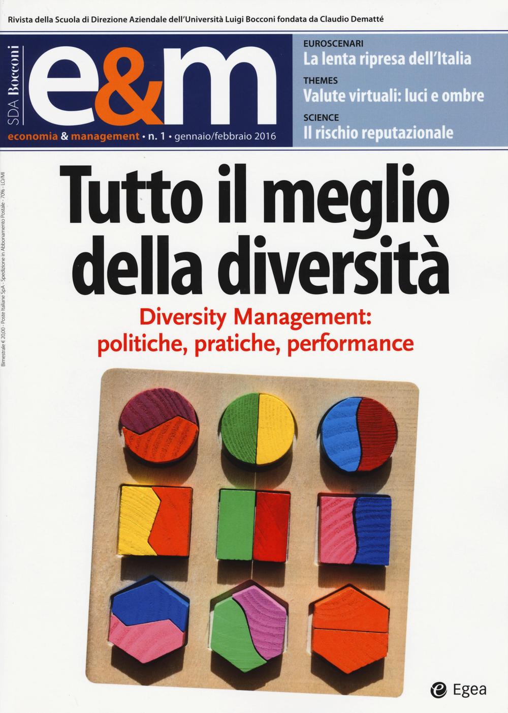 Economia & management. Vol. 1