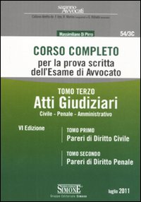 Corso completo per la prova scritta dell'esame di avvocato