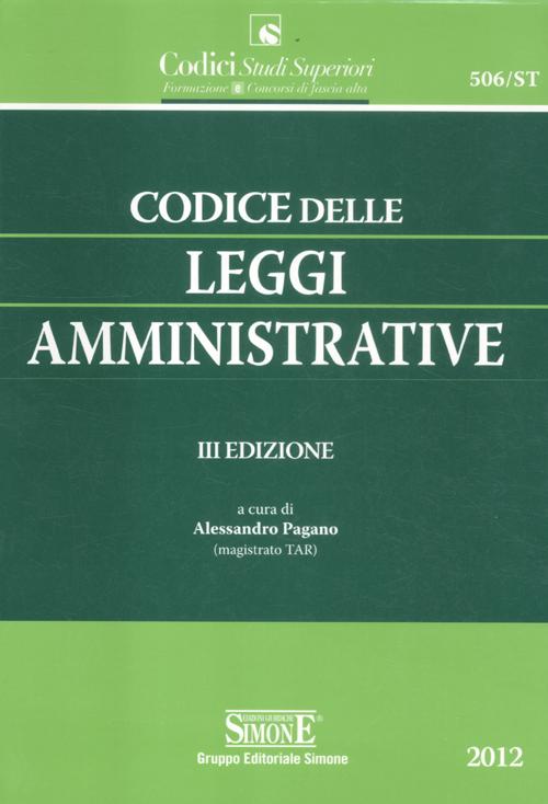 Codice delle leggi amministrative