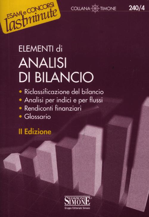 Elementi di analisi di bilancio