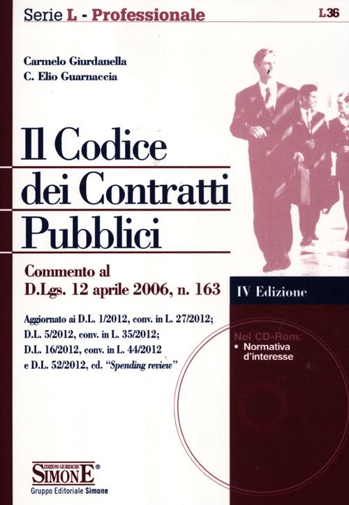 Il codice dei contratti pubblici