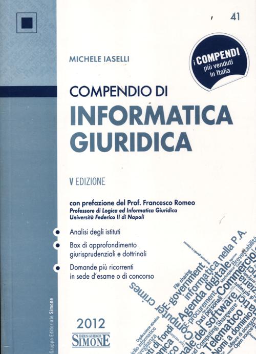 Compendio di informatica giuridica