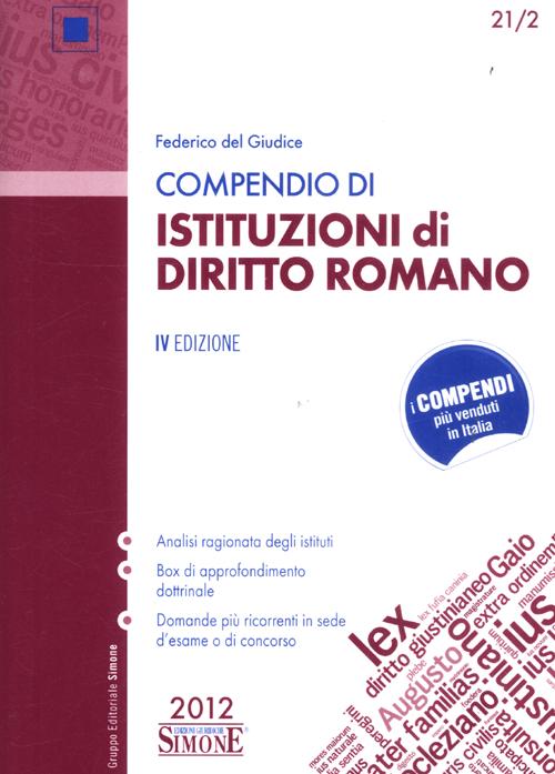 Compendio di istituzioni di diritto romano