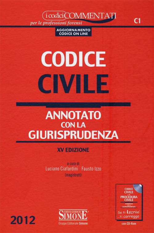 Codice civile. Annotato con la giurisprudenza