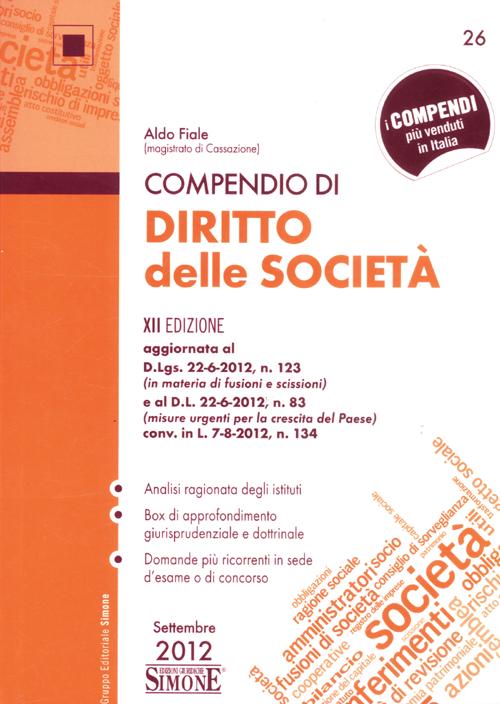 Compendio di diritto delle società
