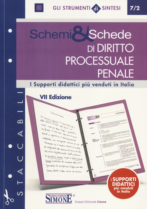 Schemi & schede di diritto processuale penale