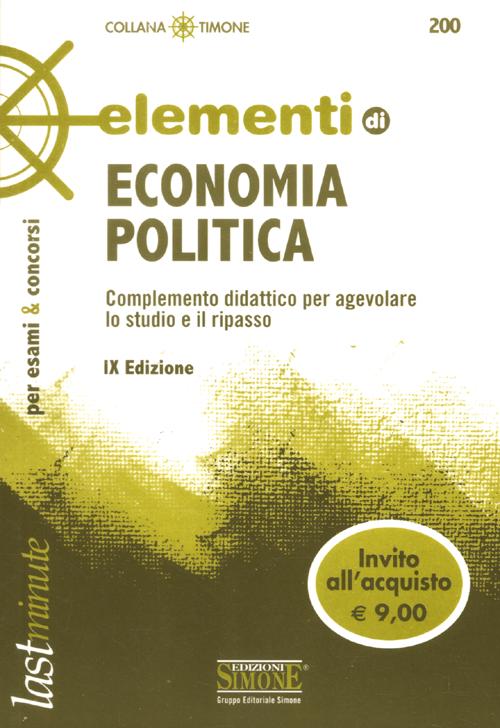Elementi di economia politica
