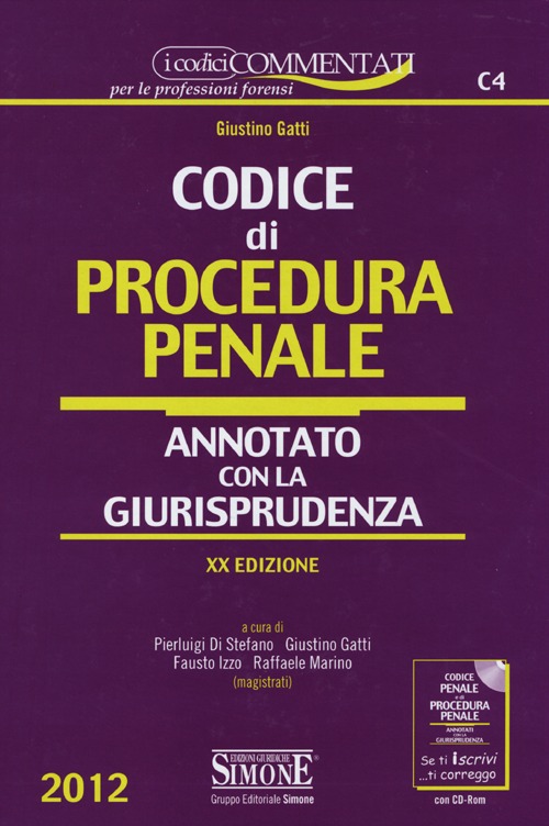 Codice di procedura penale. Annotato con la giurisprudenza