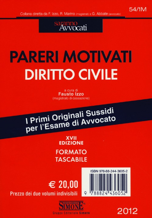 Pareri motivati diritto civile-Pareri motivati diritto penale