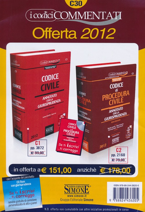 Codice di procedura civile-Codice civile. Annotato con la giurisprudenza