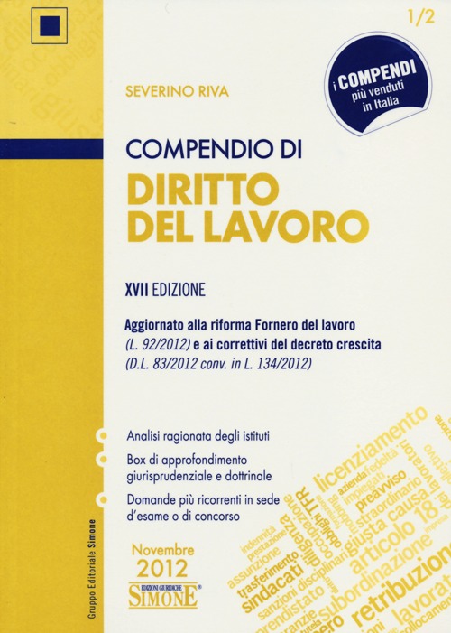 Compendio di diritto del lavoro